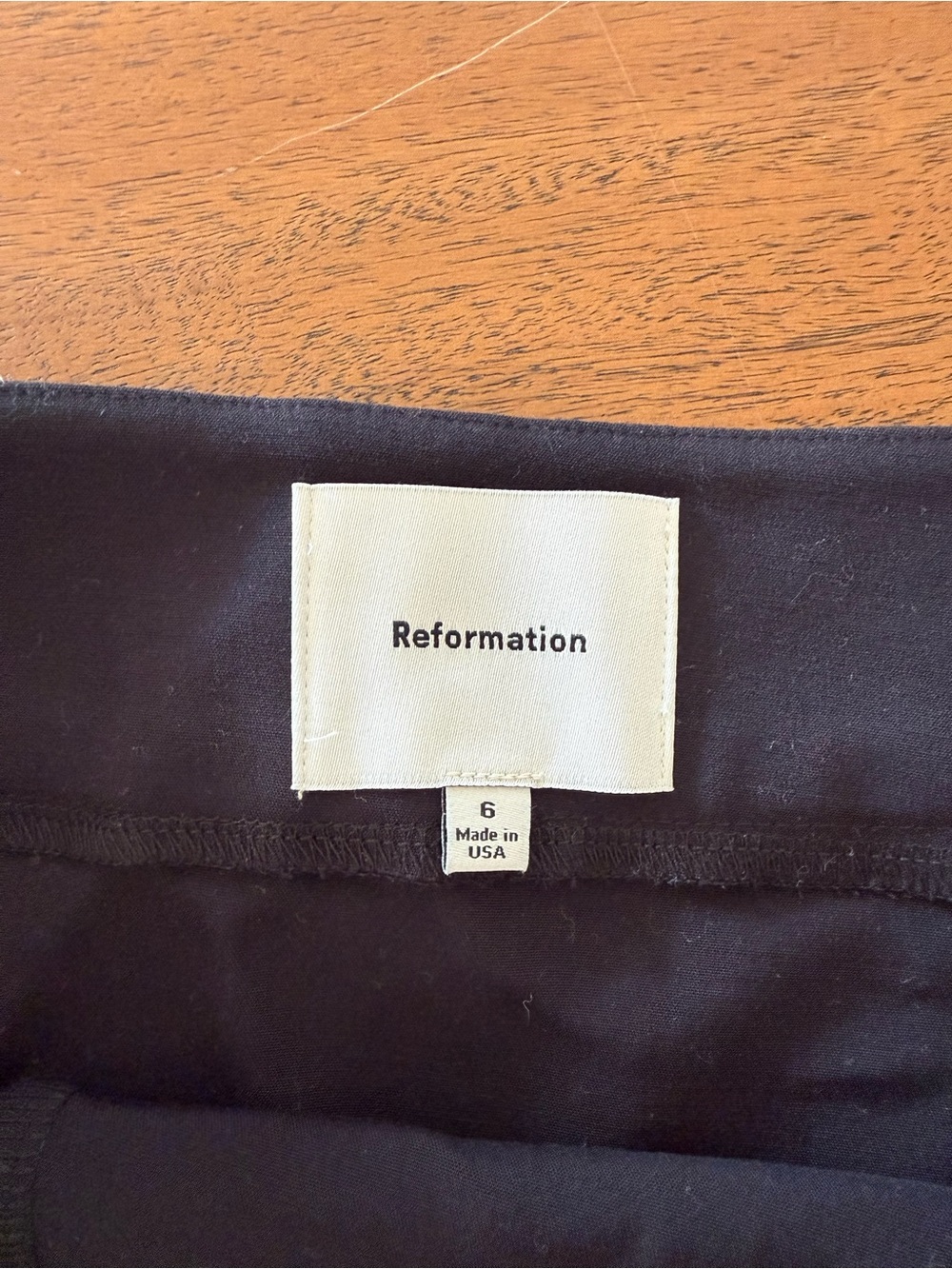 Reformation Sara Knit Skirt Size 6 - Picture 4 of 6